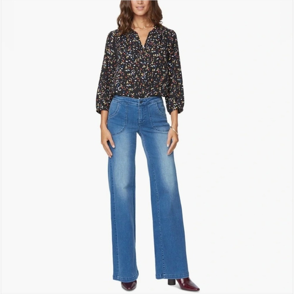 NYDJ Teresa Wide Leg‎ Utility Jeans